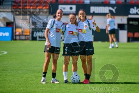 VCF Femenino v Madrid CFF, Liga F Moeve Women’s football, Valencia, Spain