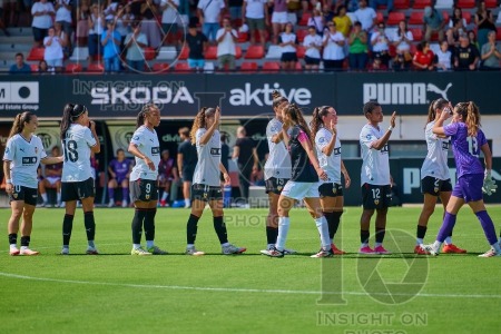 VCF Femenino v Madrid CFF, Liga F Moeve Women’s football, Valencia, Spain