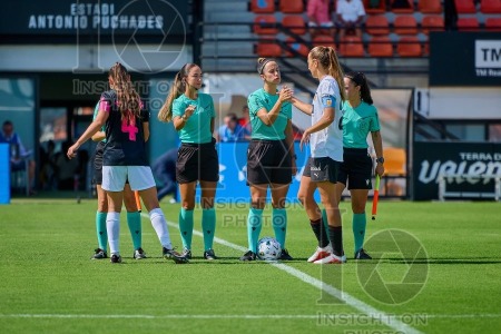 VCF Femenino v Madrid CFF, Liga F Moeve Women’s football, Valencia, Spain