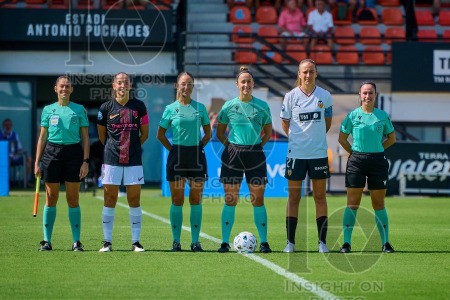 VCF Femenino v Madrid CFF, Liga F Moeve Women’s football, Valencia, Spain