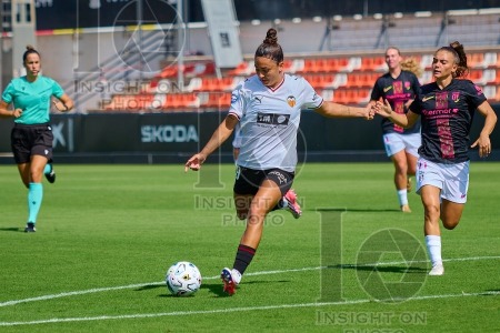 VCF Femenino v Madrid CFF, Liga F Moeve Women’s football, Valencia, Spain