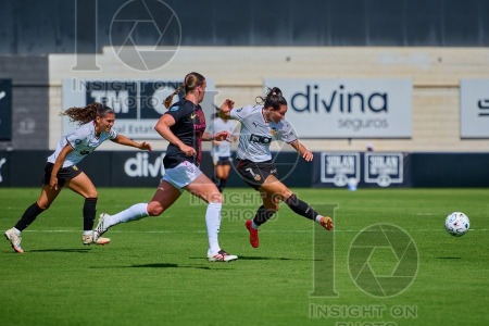 VCF Femenino v Madrid CFF, Liga F Moeve Women’s football, Valencia, Spain