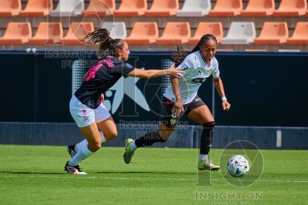 VCF Femenino v Madrid CFF, Liga F Moeve Women’s football, Valencia, Spain