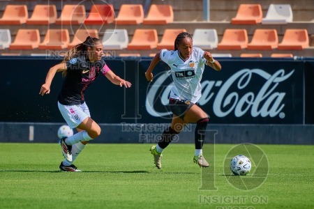 VCF Femenino v Madrid CFF, Liga F Moeve Women’s football, Valencia, Spain