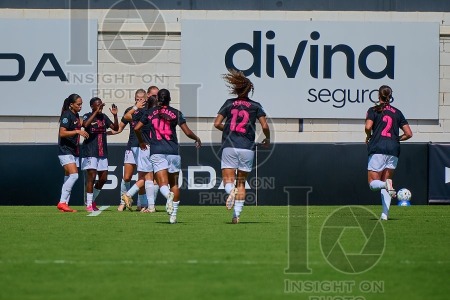 VCF Femenino v Madrid CFF, Liga F Moeve Women’s football, Valencia, Spain