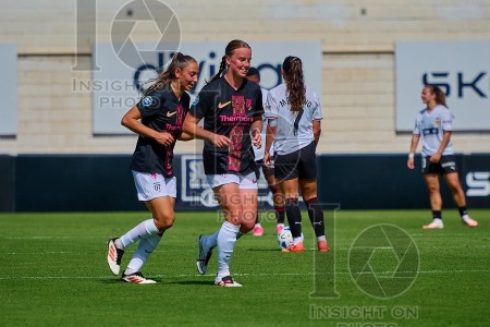 VCF Femenino v Madrid CFF, Liga F Moeve Women’s football, Valencia, Spain