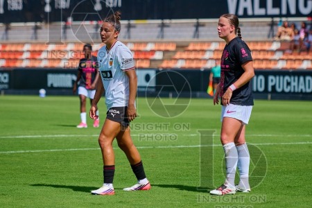 VCF Femenino v Madrid CFF, Liga F Moeve Women’s football, Valencia, Spain