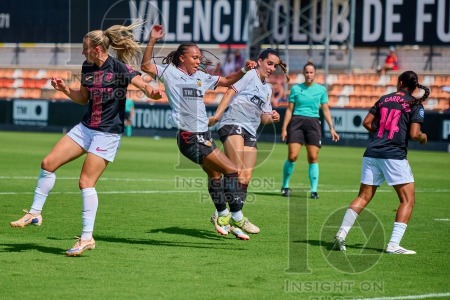 VCF Femenino v Madrid CFF, Liga F Moeve Women’s football, Valencia, Spain