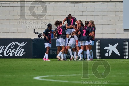 VCF Femenino v Madrid CFF, Liga F Moeve Women’s football, Valencia, Spain