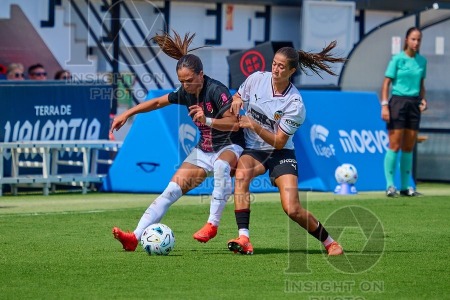 VCF Femenino v Madrid CFF, Liga F Moeve Women’s football, Valencia, Spain
