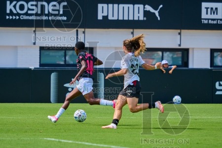 VCF Femenino v Madrid CFF, Liga F Moeve Women’s football, Valencia, Spain