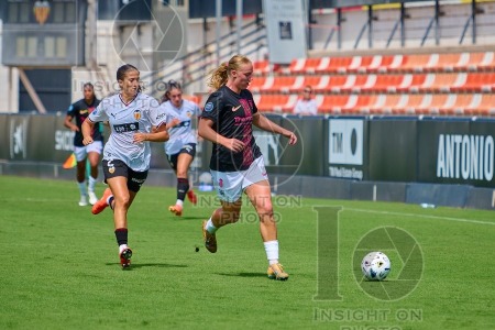 VCF Femenino v Madrid CFF, Liga F Moeve Women’s football, Valencia, Spain