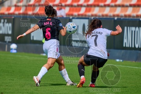 VCF Femenino v Madrid CFF, Liga F Moeve Women’s football, Valencia, Spain