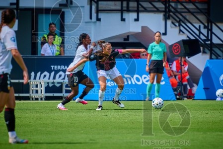 VCF Femenino v Madrid CFF, Liga F Moeve Women’s football, Valencia, Spain