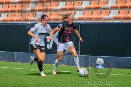 VCF Femenino v Madrid CFF, Liga F Moeve Women’s football, Valencia, Spain