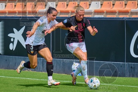 VCF Femenino v Madrid CFF, Liga F Moeve Women’s football, Valencia, Spain