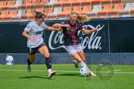 VCF Femenino v Madrid CFF, Liga F Moeve Women’s football, Valencia, Spain