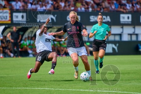 VCF Femenino v Madrid CFF, Liga F Moeve Women’s football, Valencia, Spain