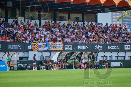 VCF Femenino v Madrid CFF, Liga F Moeve Women’s football, Valencia, Spain