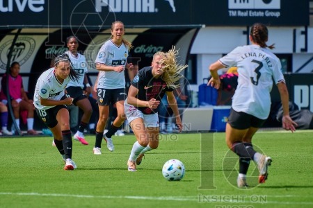 VCF Femenino v Madrid CFF, Liga F Moeve Women’s football, Valencia, Spain
