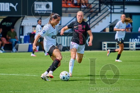 VCF Femenino v Madrid CFF, Liga F Moeve Women’s football, Valencia, Spain