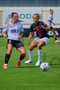 VCF Femenino v Madrid CFF, Liga F Moeve Women’s football, Valencia, Spain
