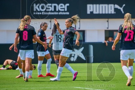 VCF Femenino v Madrid CFF, Liga F Moeve Women’s football, Valencia, Spain