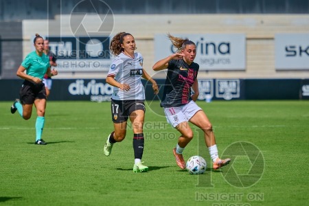 VCF Femenino v Madrid CFF, Liga F Moeve Women’s football, Valencia, Spain