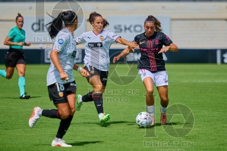 VCF Femenino v Madrid CFF, Liga F Moeve Women’s football, Valencia, Spain