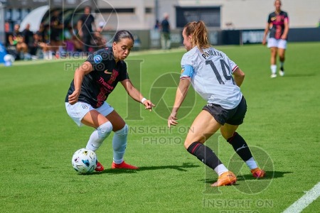 VCF Femenino v Madrid CFF, Liga F Moeve Women’s football, Valencia, Spain