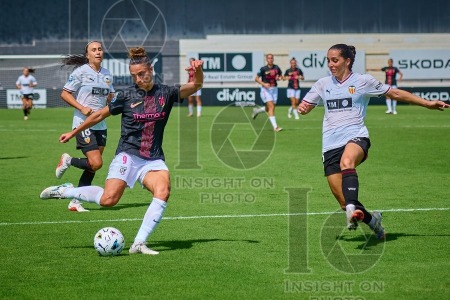 VCF Femenino v Madrid CFF, Liga F Moeve Women’s football, Valencia, Spain