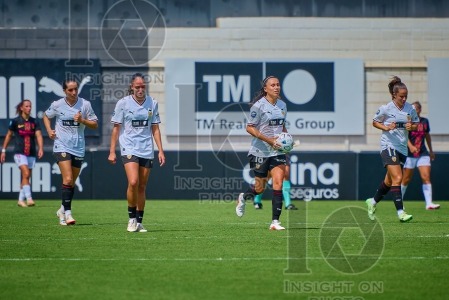VCF Femenino v Madrid CFF, Liga F Moeve Women’s football, Valencia, Spain
