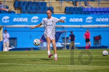 FC Badalona Women v Real Sociedad, Liga F Women’s football, Girona, Spain