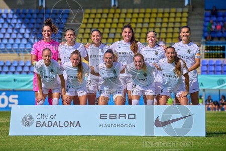 FC Badalona Women v Real Sociedad, Liga F Women’s football, Girona, Spain