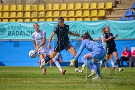 FC Badalona Women v Real Sociedad, Liga F Women’s football, Girona, Spain