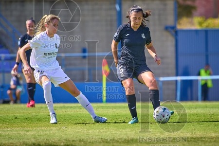FC Badalona Women v Real Sociedad, Liga F Women’s football, Girona, Spain