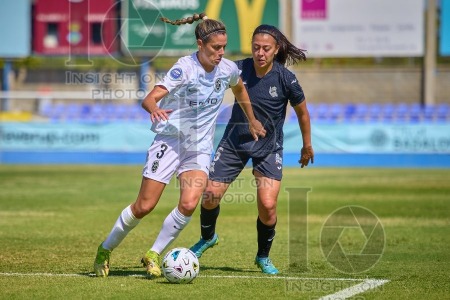 FC Badalona Women v Real Sociedad, Liga F Women’s football, Girona, Spain