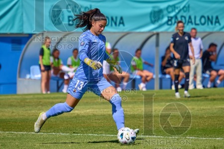 FC Badalona Women v Real Sociedad, Liga F Women’s football, Girona, Spain
