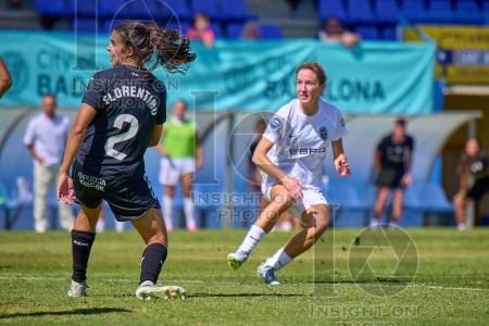 FC Badalona Women v Real Sociedad, Liga F Women’s football, Girona, Spain