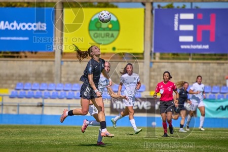 FC Badalona Women v Real Sociedad, Liga F Women’s football, Girona, Spain