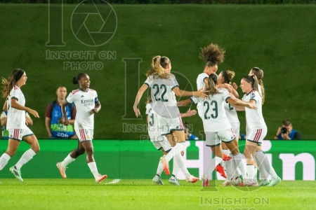 Real Madrid v Paris Saint Germain - UWCL league phase