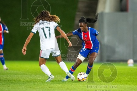 Real Madrid v Paris Saint Germain - UWCL league phase