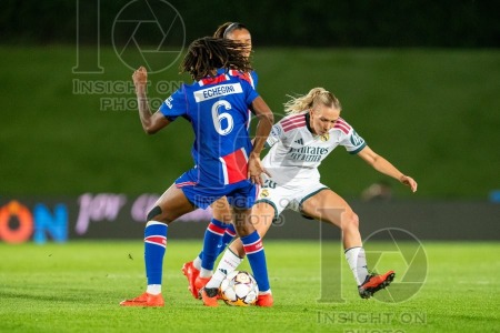 Real Madrid v Paris Saint Germain - UWCL league phase
