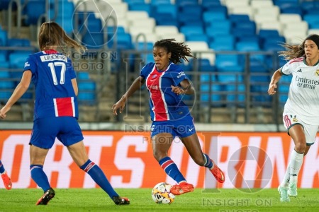 Real Madrid v Paris Saint Germain - UWCL league phase