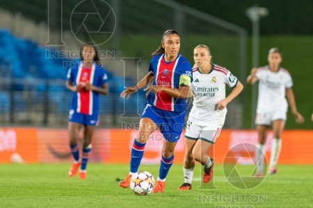 Real Madrid v Paris Saint Germain - UWCL league phase