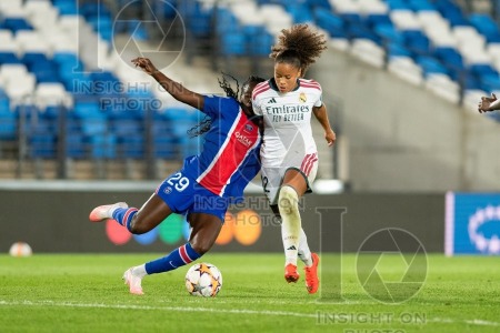 Real Madrid v Paris Saint Germain - UWCL league phase