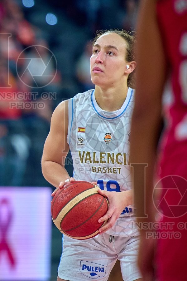 Valencia Basket Club v Flammes Carolo Basket, EuroLeague Women Basketball, Valencia, Spain