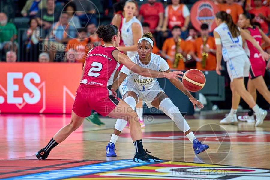Valencia Basket Club v Flammes Carolo Basket, EuroLeague Women Basketball, Valencia, Spain