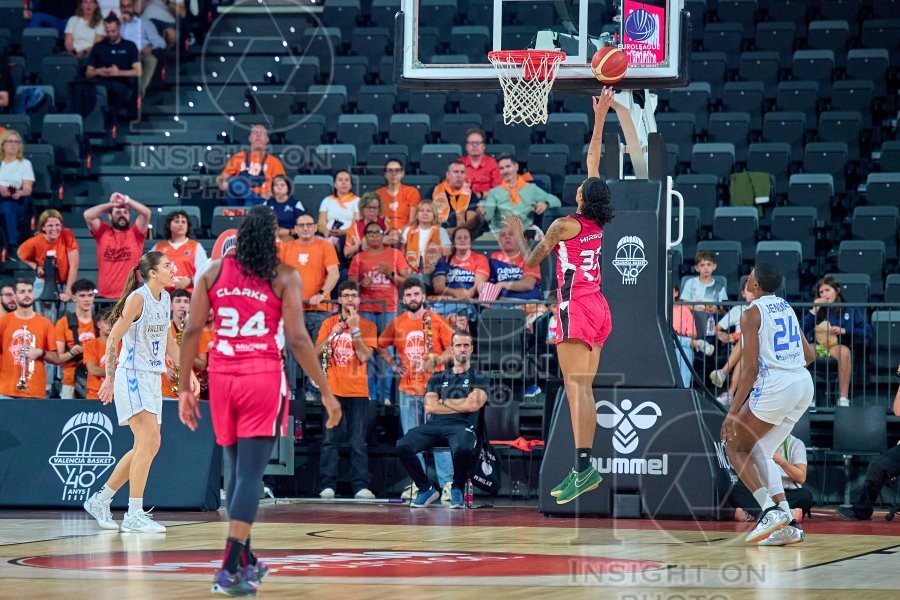 Valencia Basket Club v Flammes Carolo Basket, EuroLeague Women Basketball, Valencia, Spain