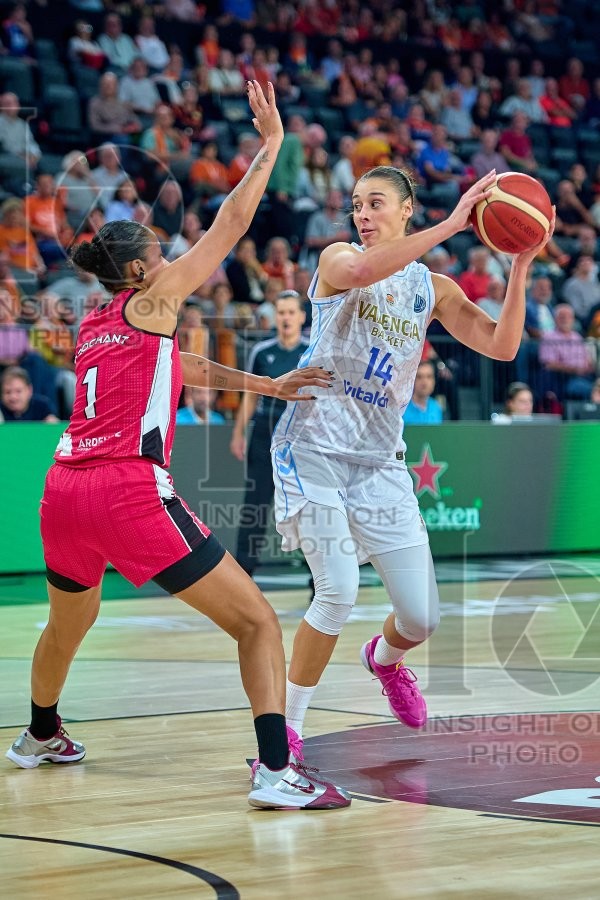 Valencia Basket Club v Flammes Carolo Basket, EuroLeague Women Basketball, Valencia, Spain